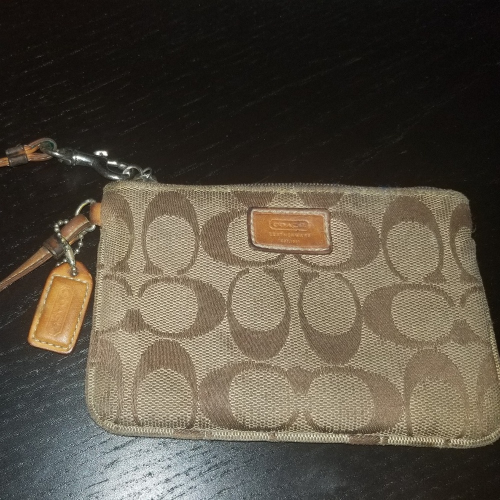 Coach wristlet
